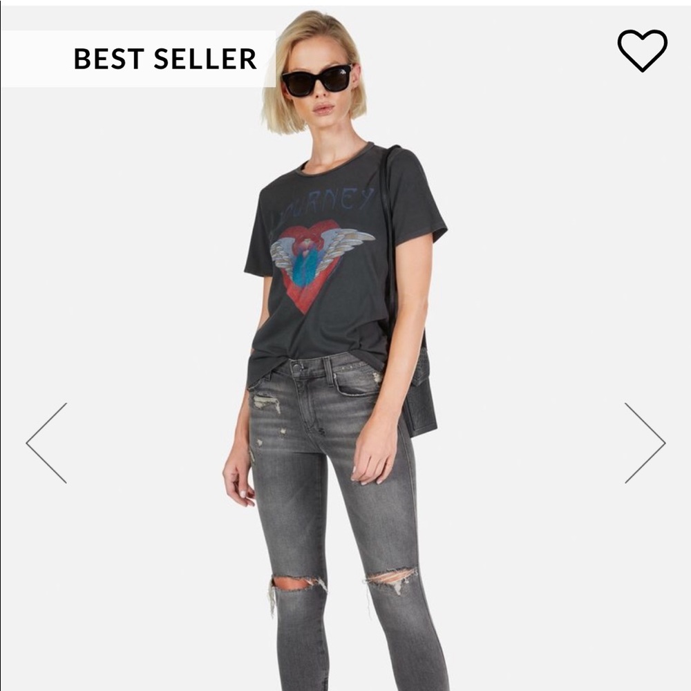 Lauren Moshi Croft Journey Heart T-shirt